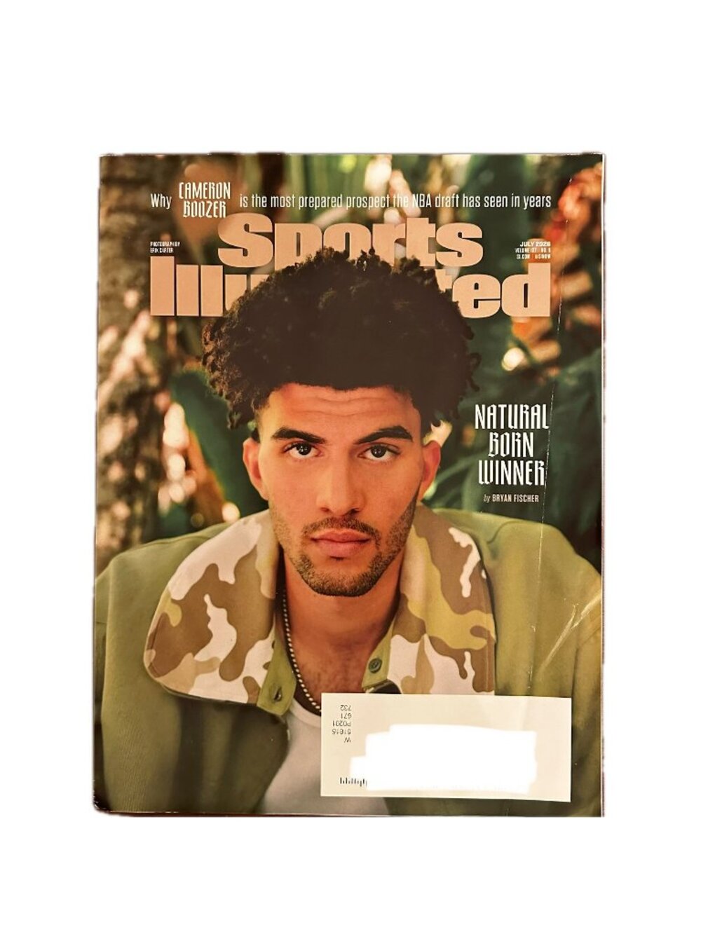 Sports Illustrated Magazine July 2026 NBA Draft Cameron Boozer